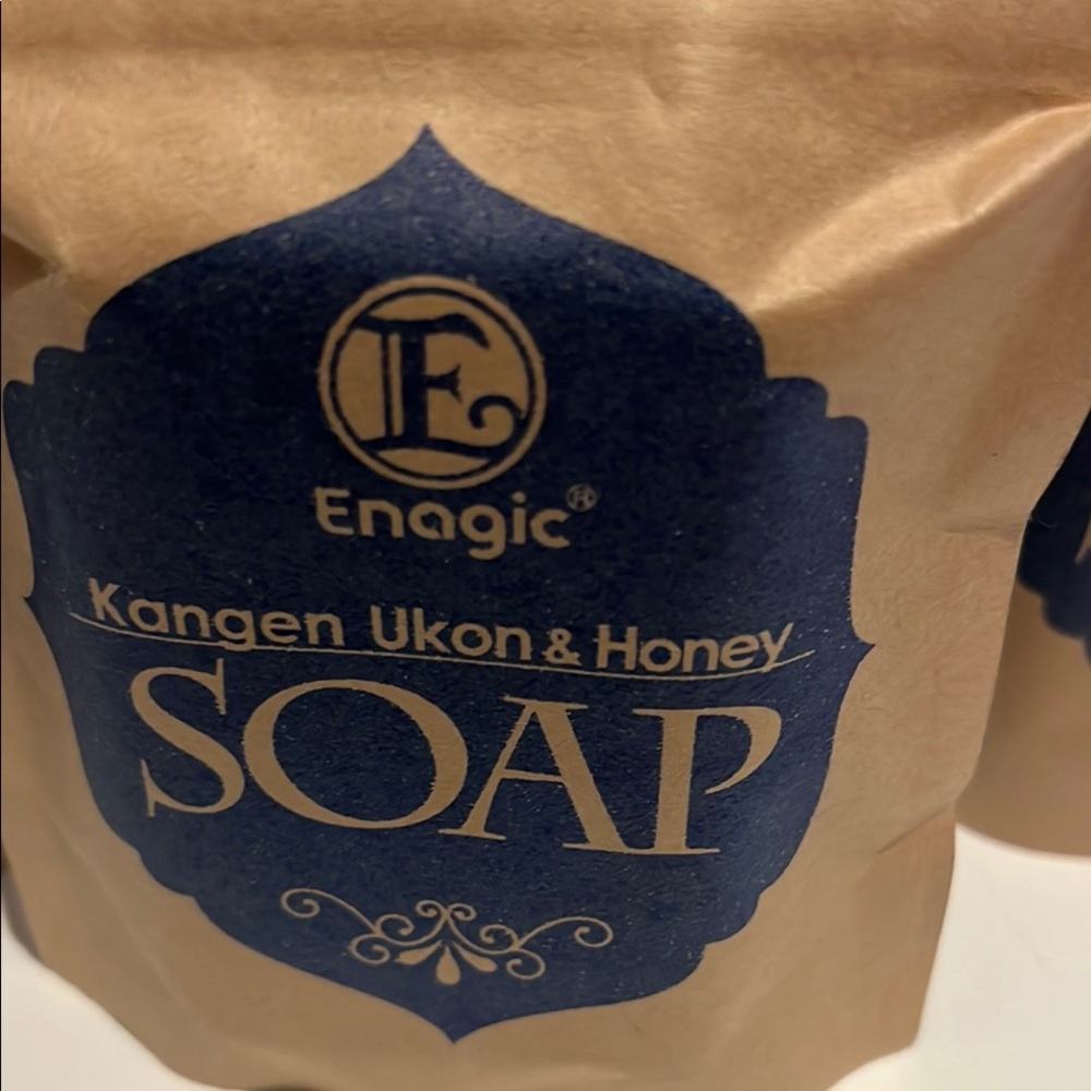 Enagic Kangen Ukon organic soap set of 3 bars vegan - Picture 2 of 5